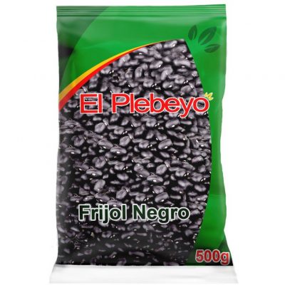 El Plebeyo Schwarze Bohnen 500g