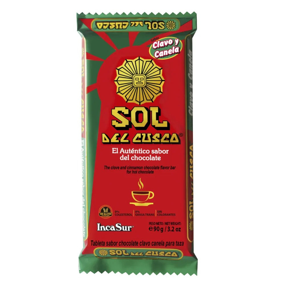 Sol del Cusco Zimt-Nelken-Schokolade 90 g