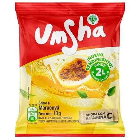 Umsha Passionsfruchtgetränk 13 g (ergibt 2 l)